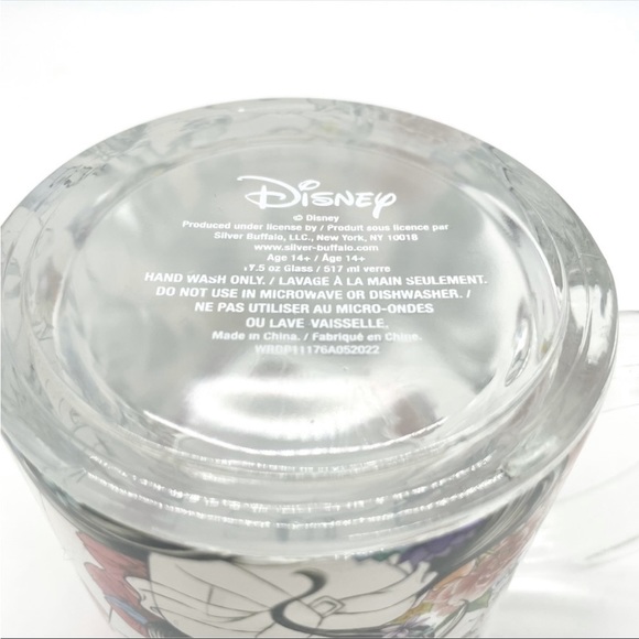 Disney Princesses Clear Glass Mug 17.5 oz - Picture 5 of 5